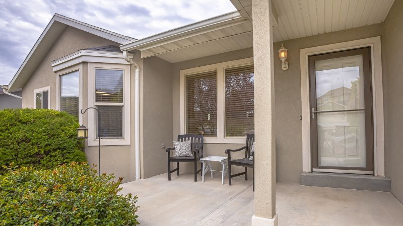 Concrete Porch Resurfacing detail